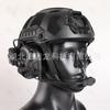Auriculares tácticos de quinta generación con montaje en casco, reducción de ruido de modo dual, paquete de uso dual, walkie-talkie, teléfono móvil, línea PTT