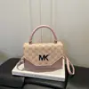 Bolsa Simples da Moda Estilo Coreano Design Tendência Bolsa Feminina Nova Bolsa Quadrada Pequena Versátil Bolsa Transversal Elegante de Alto Padrão