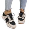 Comercio exterior talla grande zapatos deportivos de entrenamiento para el viento 2024 otoño e invierno nueva combinación de colores ligeros casual Joker cálidos zapatos de mujer al por mayor