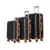 Maleta de Aspecto Elegante 20 pulgadas Maleta de Cabina Carrito de Gran Capacidad Maleta Anticaídas de 3 Compartimentos Envío Directo Transfronterizo Caja con Contraseña