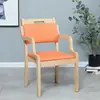 Sillas de Comedor Amigables con la Edad, Mesas y Sillas de Ocio para Personas Mayores, Residencias de Ancianos, Hogares de Cuidado, Apartamentos para Personas Mayores con Atención Médica, Sillas de Madera Maciza para Personas Mayores