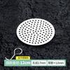 Nuevos productos transfronterizos Máquina para hacer fideos de acero inoxidable 304 Pantalla de filtro redonda Filtro de alcantarilla de baño Inodoro Filtro de cabello