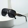 Óculos de Sol Masculino Armação Grande Estilo Moderno Retrô Modelo Novo para Comércio Exterior Transfronteiriço 2025 Estilo Ins Fotografia de Rua Óculos de Sol de Marca Grande Lh279