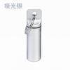 Fábrica cabeza plana redonda aleación de aluminio cartucho llavero de metal embalaje tapones para los oídos tanque botella de medicina sellada impermeable