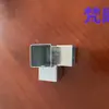 Conector de Tubo Cuadrado a Tubo Cuadrado sin Soldadura Ensamblaje Conector de Estantería Jaula Recto Bidireccional Tricireccional Tubo Cuadrado Galvanizado