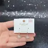 Pendientes de Corazón Diseñados para Otoño e Invierno para Mujer Aguja de Plata S925 Moda Exquisita de Nicho Versátiles Pendientes Galvanizados Ecológicos