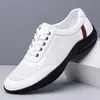 Zapatos Casuales de Cuero con Cordones para Hombre, Zapatos Casuales sin Cordones, Sandalias Transpirables Caladas, Novedad Primavera 2026