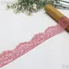Tanglong Disponible en Stock Encaje de Pestañas de Color No Elástico de un Solo Lado 5cm Accesorios para Ropa Adorno Textil