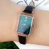 Reloj para estudiante estilo JW con textura de malaquita y movimiento de cuarzo, reloj para estudiante de esfera grande al por mayor para mujer