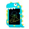 Placa de escrita LCD colorida de gato de desenho animado de 10 polegadas, placa de desenho para grafite de proteção ocular infantil, placa de escrita de energia luminosa eletrônica LCD