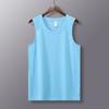 Camiseta sin mangas deportiva de secado rápido para competición, chaleco suelto para adultos y niños, tops familiares con logo estampado, casual