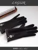 Edição Limitada para o Ano do Cavalo! (Coleção de Liquidação de Luvas) Luvas Quentes Sem Dedos para Ciclismo, Compatíveis com Tela Sensível ao Toque, À Prova de Vento, Tecido Misto, Luvas de Inverno Femininas
