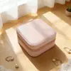Bolsa Cuadrada de Terciopelo para Joyería Caja de Almacenamiento Portátil para Pendientes, Collares, Anillos y Pulseras Venta Caliente al por Mayor