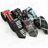 Gravata estilo coreano masculina estampada em poliéster pequena gravata casual padrão britânico pequena gravata fabricante em estoque