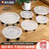 Bandeja Universal para Vaso de Flor com Rodinhas, Material de Resina Espessada, Bandeja Especial para Coleta de Água para Plantas Verdes e Flores em Vasos, Pagamento Parcelado Disponível