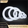 Junta de PTFE resistente à corrosão PTFE Fabricante de juntas de Teflon em estoque Junta de vedação mecânica de almofada de flange de PTFE