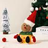Nueva Decoración Navideña Muñeco de Jengibre Brillante Adornos de Muñeco Dibujos Animados Muñeco Colgante Adornos Decoración de Árbol de Navidad Colgante