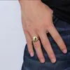 Aliexpress Ebay Fonte de Mercadorias para Comércio Exterior Estilo Étnico Estilo Chinês Retrô Pingente de Óleo Símbolo Yin-Yang Bagua Anel Masculino Fabricante Atacado