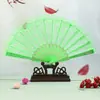Abanico de Encaje Retro Europeo para Mujer Verano Abanico de Orquídea Accesorios para Fotografía de Danza Performance Abanico Plegable