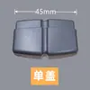 45 Tipos de Accesorios para Mamparas de Pantalla 320 Estación de Trabajo de Escritorio Portatarjetas Combinación de Piezas Aleación de Aluminio Cubierta de Hebilla para Pie de Mesa