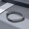 Pulseiras de Relógio Europeias e Americanas Mais Vendidas, Pulseiras de Relógio Minimalistas Populares, Pulseiras de Aço Titânio Gravadas a Laser, Acessórios de Mão Modernos e Estilosos