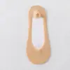 Meias Invisíveis Japonesas Novas de Verão Seda Gelada Corte Arbitrário Meias Curtas Femininas Algodão Fino Silicone Meias Femininas