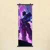 Jogo Contrato Destemido Personagem Eixo Pendurado Pintura Cama Mesinha de Cabeceira Quarto Mural Pintura Decorativa Moderna Poster da Comic-Con Pintura Pendurada