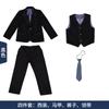 Traje para niños Otoño e Invierno Nuevo Estilo 2021 Traje para niños Traje Bebé Vestido de un año Piano Pasarela Anfitrión