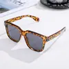 Nuevas Gafas de Sol para Hombre Cuadradas Modernas Negras Gafas de Moda Patilla de PC Retro Gafas de Sol Retro Europeas y Americanas Mujer