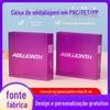 Tampa do cartão para animais de estimação logotipo personalizado dobrável-livre cor relógio pulseira embalagem externa cartão de papel blister cartão de vedação da cintura de pvc
