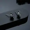 Aretes de Pollo del Zodiaco para Hombre, Modernos y Geniales, Pendientes Magnéticos de Diseño Original para Mujer, Accesorios Versátiles de Alta Gama para Orejas