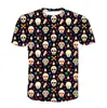 2020 comercio exterior súper ventas payaso regreso al alma impresión digital 3D marca de moda casual camiseta de manga corta para niños