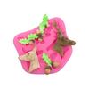 Molde de Silicona Flip Sugar Árbol de Navidad Pino Alce Copo de Nieve Carámbano Molde de Silicona Arcilla Molde para Decoración de Horneado