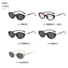 Óculos de Sol Metalizados High-End Estilo Gatinho para Mulheres, Novo Estilo, Proteção Solar, Polarizados, Modernos, Óculos de Sol de Novo Estilo para Homens, Óculos que Mudam de Cor