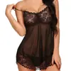 Lingerie Sexy de Novo Estilo Europeia e Americana para Comércio Exterior, Venda Quente, Camisola de Renda Multicor com Suspensórios para Mulheres, Venda Direta da Fábrica para Mulheres