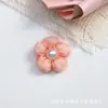 Accesorios de Tela de Flores de Lunares, Flores de Cinco Pétalos Rellenas de Algodón, Accesorios para Joyería DIY, Zapatos, Calcetines, Sombreros, Accesorios para Ropa, Accesorios al por Mayor