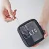 Bolsa de tocador tridimensional para hombre, bolsa de mano transpirable para maquillaje, bolsa médica portátil de viaje para mujer, bolsa de alta fidelidad digital, bolsa de almacenamiento para auriculares