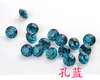 Ventas Directas de Fábrica de Pedrería de Vidrio Nacional de Fondo Puntiagudo, Pedrería de Cristal Redonda de Colores Variados, Accesorios de Joyería de Diamante para Uñas de Arte DIY