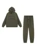 Traje con Estampado de Letras Nuevo de Aliexpress Transfronterizo Otoño e Invierno Casual Sudadera con Capucha y Mangas Largas Pantalones para Hombre