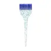 Cepillo para teñir el cabello con purpurina, peine para teñir el cabello tricolor perlado, cuenco para teñir el cabello, cepillo suave para teñir el cabello, juego de peluquería