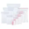 18-28 Abertura Multiespecificação Saco Ziplock Lanche Comida Saco Conservador de Frescor Chá Impermeável Saco Selado 18*26/20*28