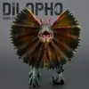 Modelo de Dinosaurio Grande Sólido Transfronterizo Simulación Dragón de Doble Cresta Dragón de Doble Espina Tyrannosaurus Jurásico Juguete Figura de Plástico Duro para Hombres