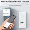 Tomada Graffiti Inteligente WiFi Brasileira com Estatísticas de Consumo de Energia, Temporização por App Móvel, Tomada Inteligente Controlada por Voz, Venda por Atacado do Fabricante