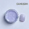 Tendência Outono e Inverno Nail Art Lã Tricotada Rosa Retrô Versátil Xadrez Tridimensional Decoração de Unhas com Glitter