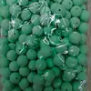 16mm acrílico flocado agujero recto color cuentas sueltas con cuentas DIY joyería cuerda para el pelo cadena de teléfono móvil colgante para coche material accesorios
