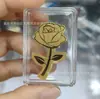 Adesivo de Telefone de Ouro Puro 999 para Riqueza Instantânea, com Adesivo Traseiro, Adesivo de Ouro 2mg, Presente Promocional para Lojas de Ouro em Transmissão ao Vivo