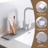 Alfombrilla Absorbente Anti-Salpicaduras para Grifo de Tierra de Diatomeas Nueva Producto Transfronterizo Alfombrilla para Desagüe de Fregadero de Cocina y Baño