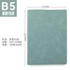 Bloco de notas de couro personalizado A5 elegante escritório comercial internet celebridade caderno estilo simples engrossado alto valor caderno personalização