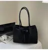 Bolso Tote Retro Gran Capacidad Bolso de Hombro para Mujer 2025 Nuevo Casual Bolso de Hombro de Gamuza Moda para Viajes Bolso Grande