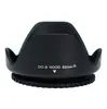Tipo de hebilla inversa capucha 49/52/55/58/62/67/72/77/82mm Capucha para SLR micro single